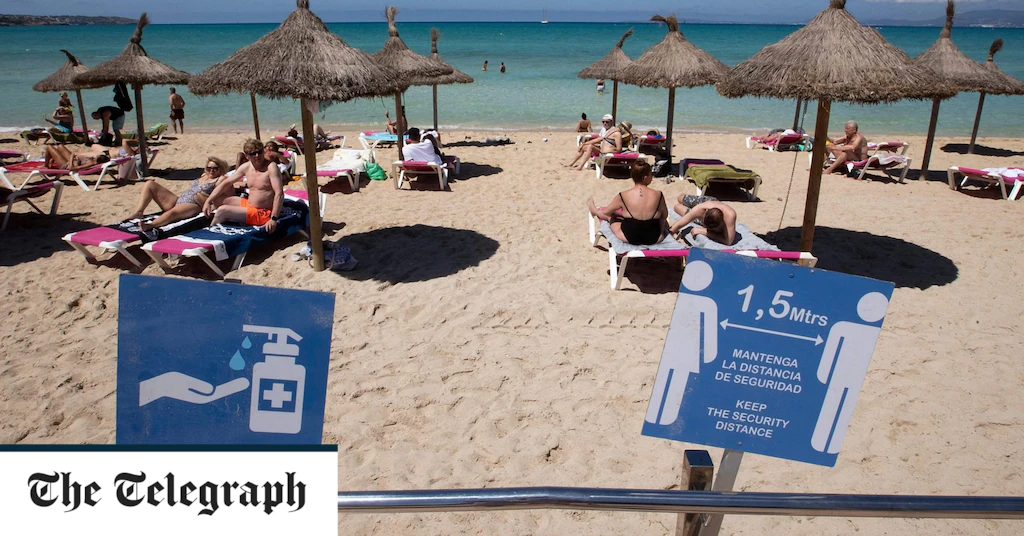 Government ’not writing off‘ summer holidays to Spain, Greece and US