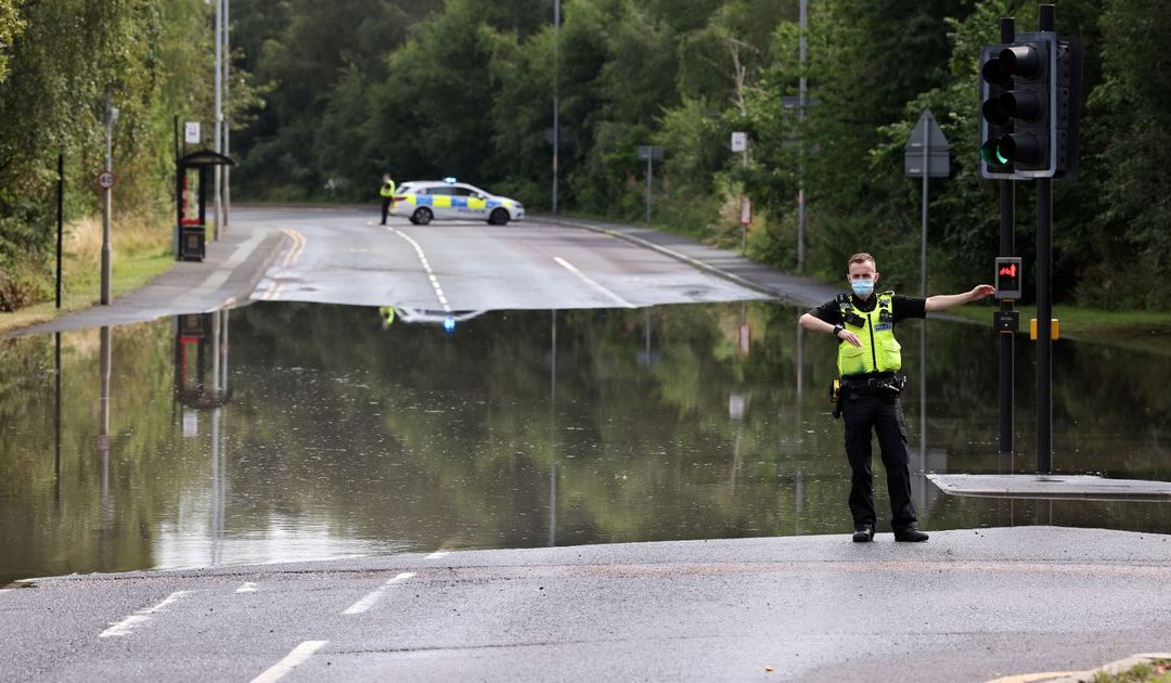 North East news LIVE: 126 homes without water after burst pipe floods Gateshead road