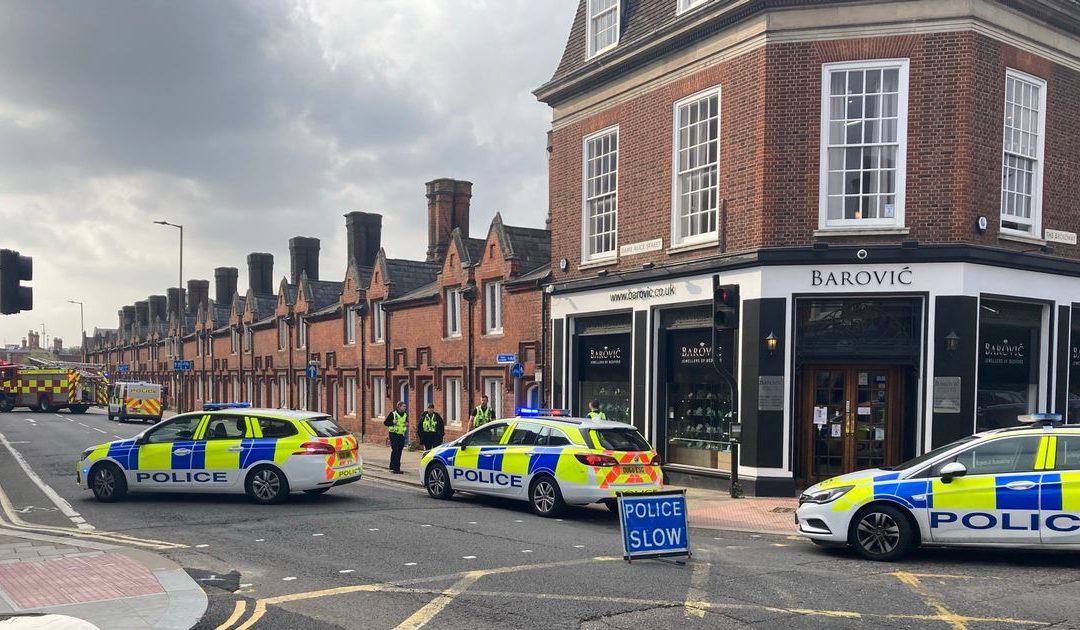 Recap Bedford traffic updates: Dame Alice Street closed by police after car flips on its side
