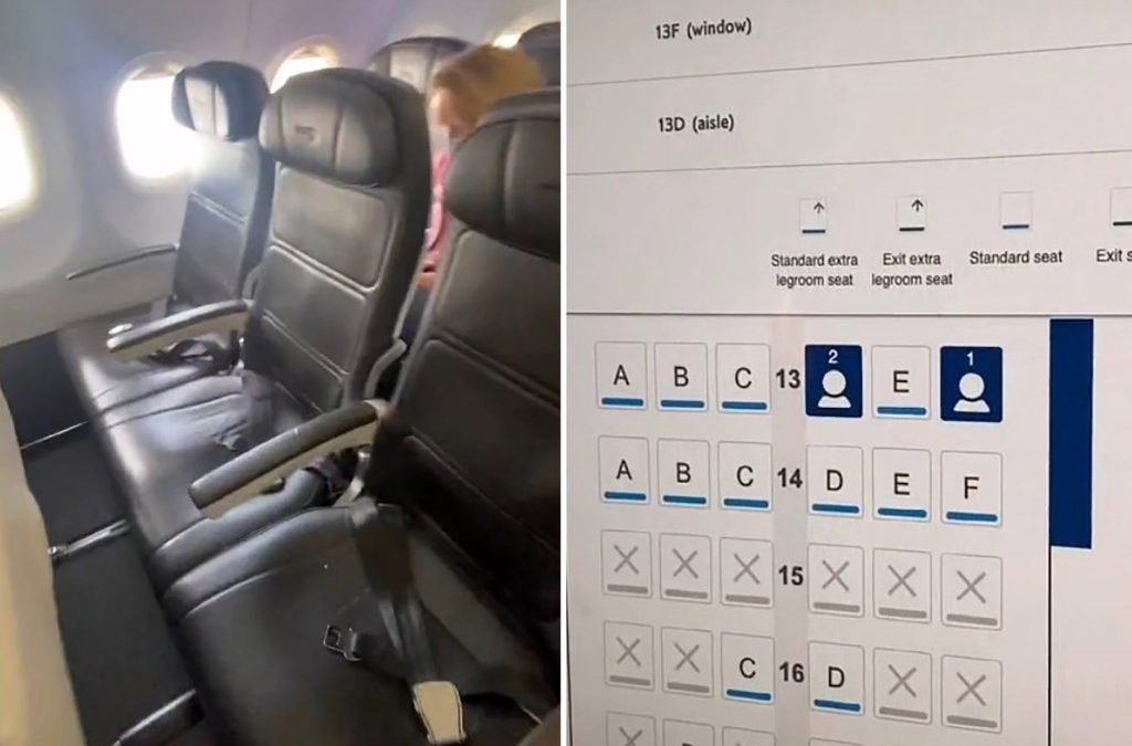 Travel hack reveals how to get a ‚whole row to yourself‘ on flights