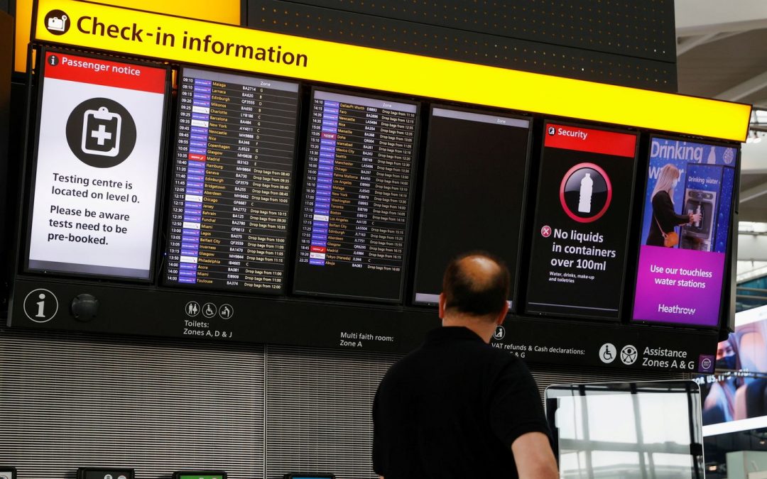 COVID-19: Travel industry says return of pre-departure tests for all UK arrivals is a ‚devastating blow‘ – as Nigeria is added to the red list | UK News