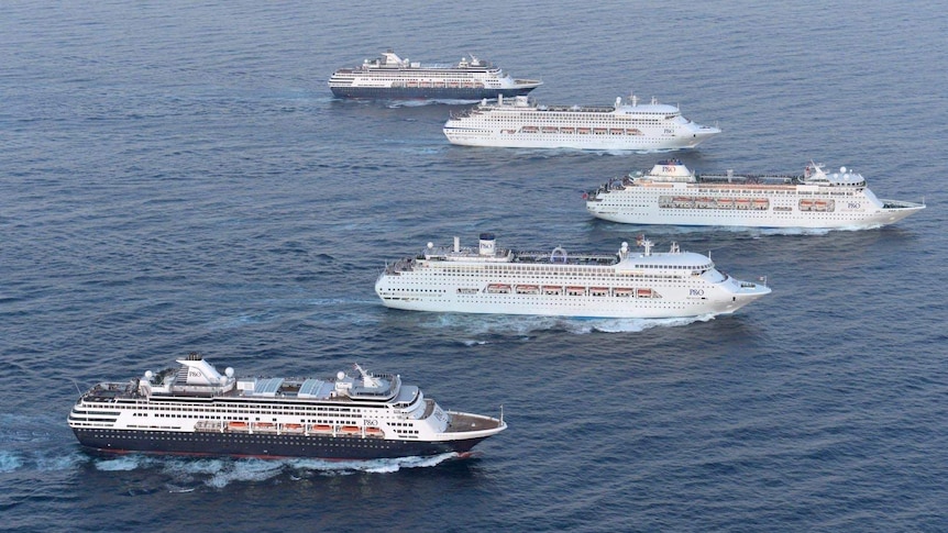 Travel agents picket MPs officers over stalled cruise ship industry