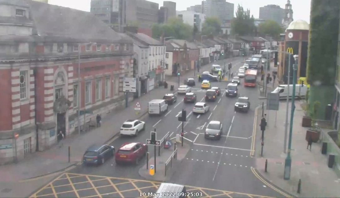 A6 in Stockport closed after crash with traffic delays – live updates