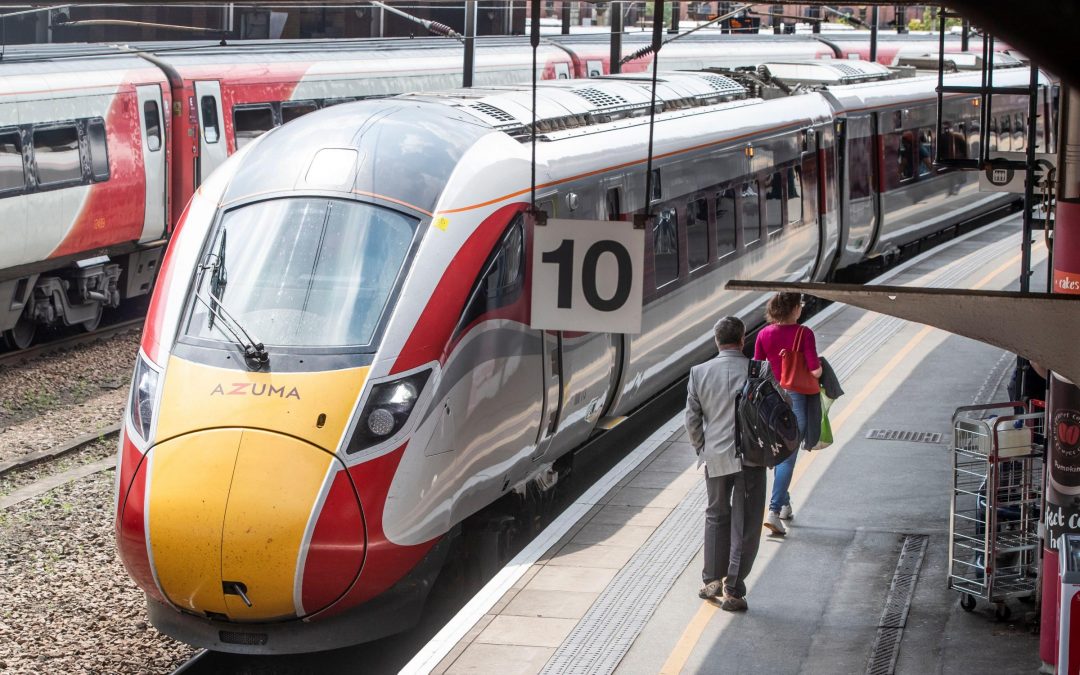 What score did my train operator get for family-friendly travel?