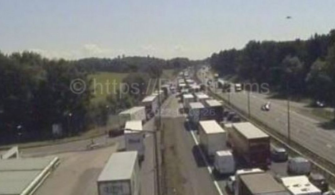LIVE: Major delays around A500 and M6 in Stoke-on-Trent