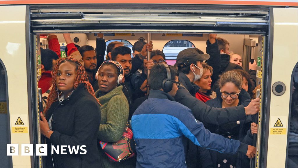 Tube strike: London travel misery as lines and stations shut – BBC